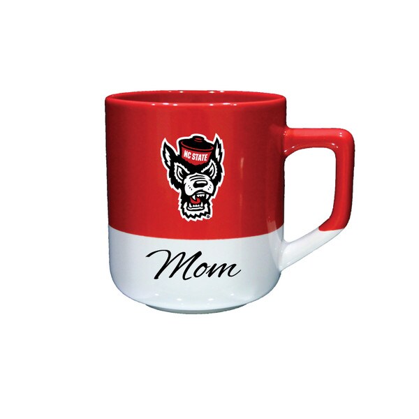 20 oz. Mom Mug Red & White With Tuf